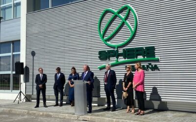 Inauguration of the new SPHERE ESPANA site, a subsidiary of the SPHERE group – 14 September 2022 in Pedrola, Spain